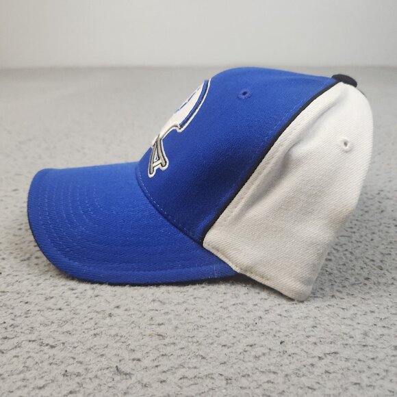 Indianapolis Colts Hat Cap Fitted Reebok Blue White NFL Football Throwbacks - Picture 3 of 8